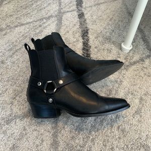Design Lab western ankle boots